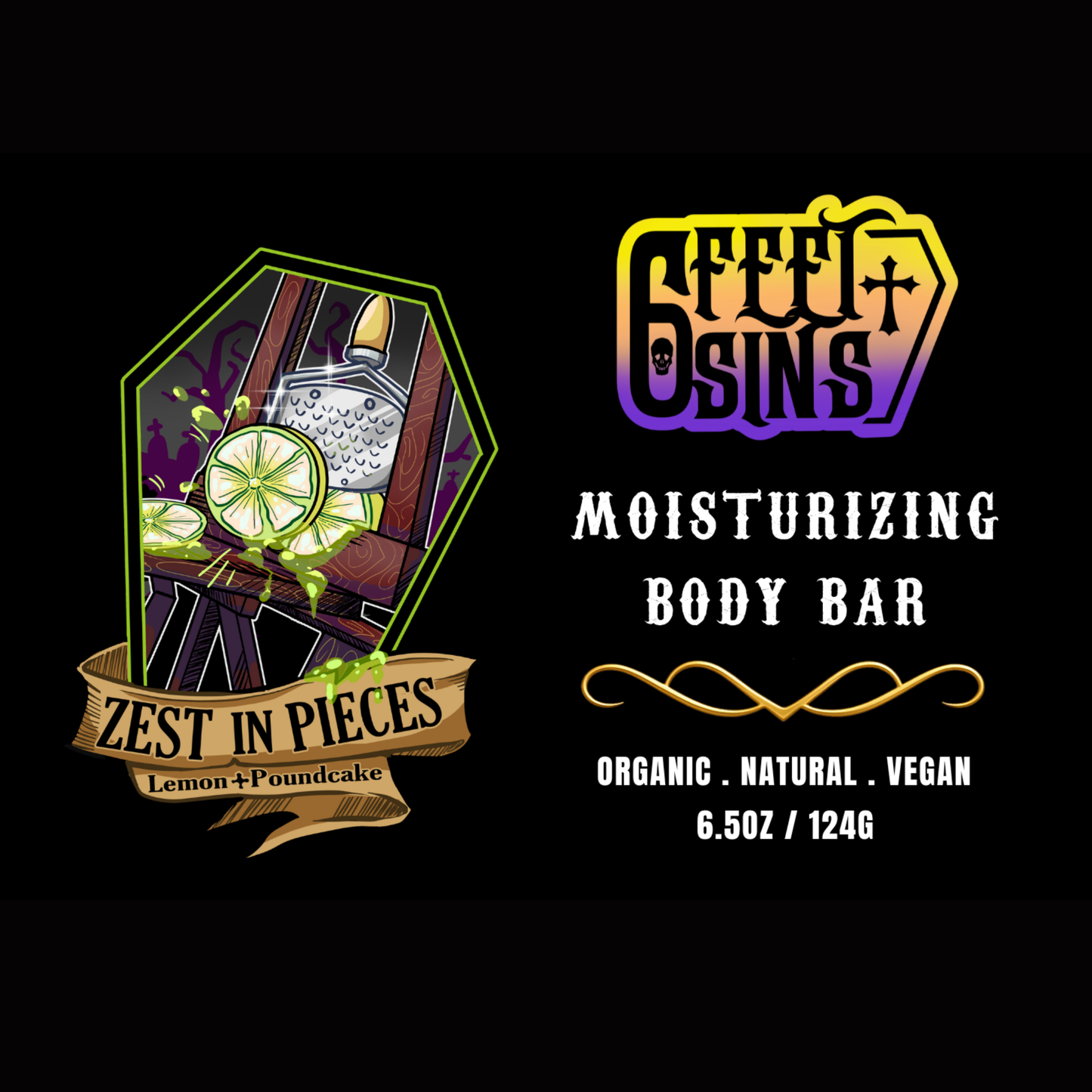 Zest in Pieces - Moisturizing Body Bar