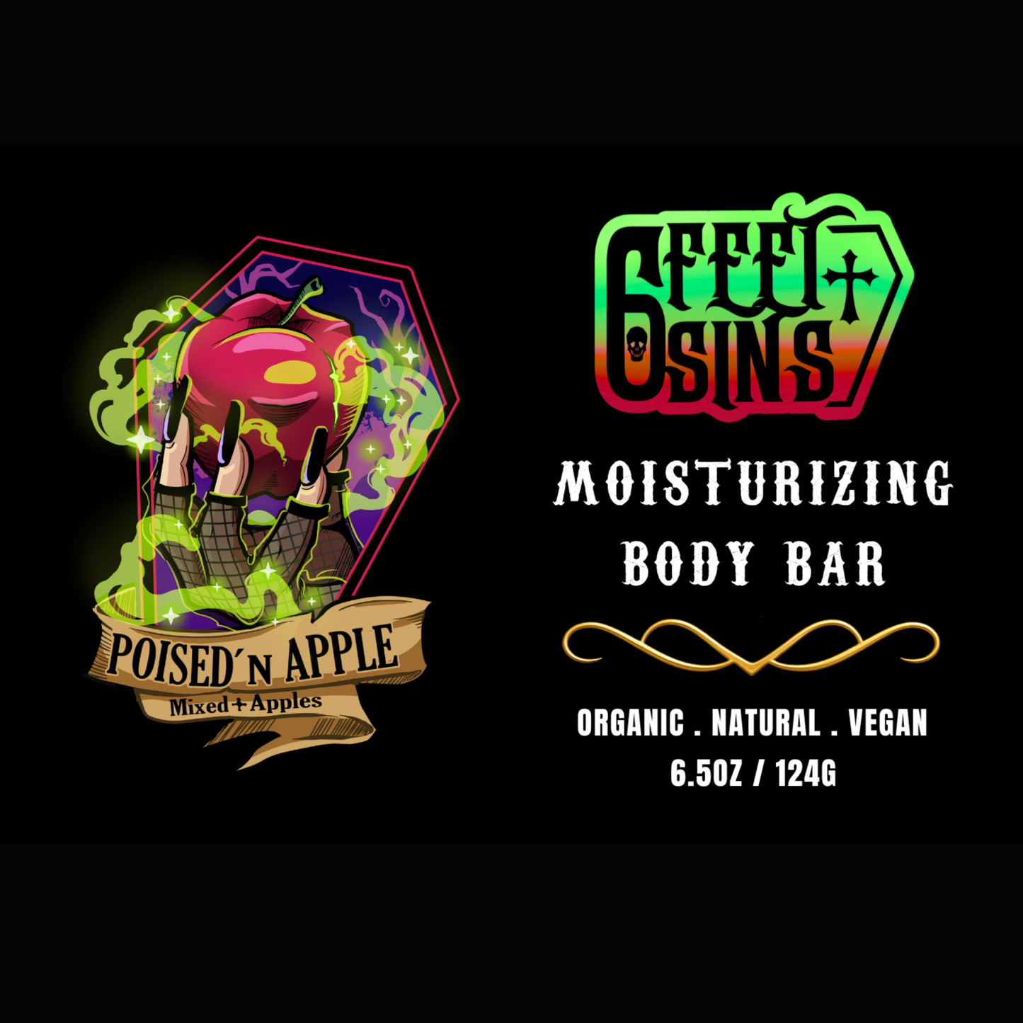 Poised 'N Apple - Moisturizing Body Bar