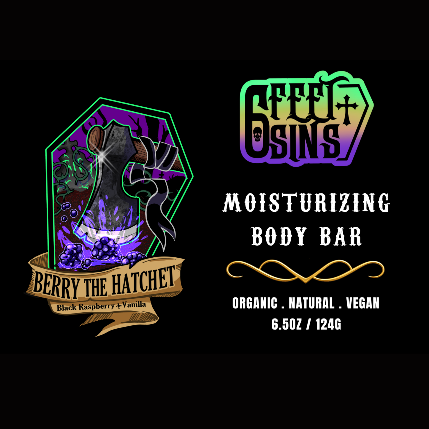 Berry The Hatchet - Moisturizing Body Bar