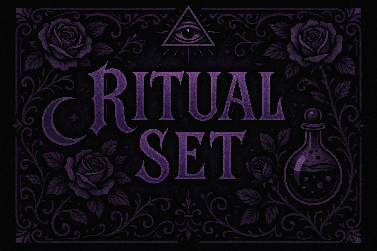 Berry the Hatchet Ritual Set image - purple